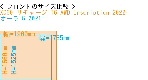 #XC60 リチャージ T6 AWD Inscription 2022- + オーラ G 2021-